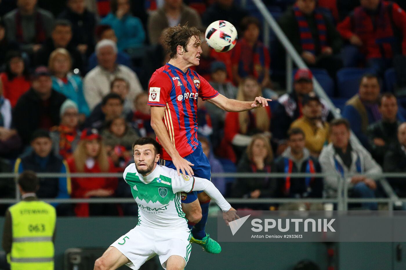Russian Football Premier League. CSKA vs. Terek