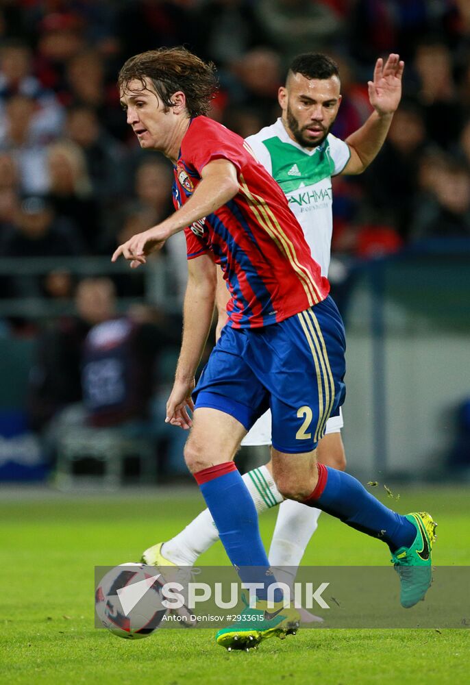 Russian Football Premier League. CSKA vs. Terek