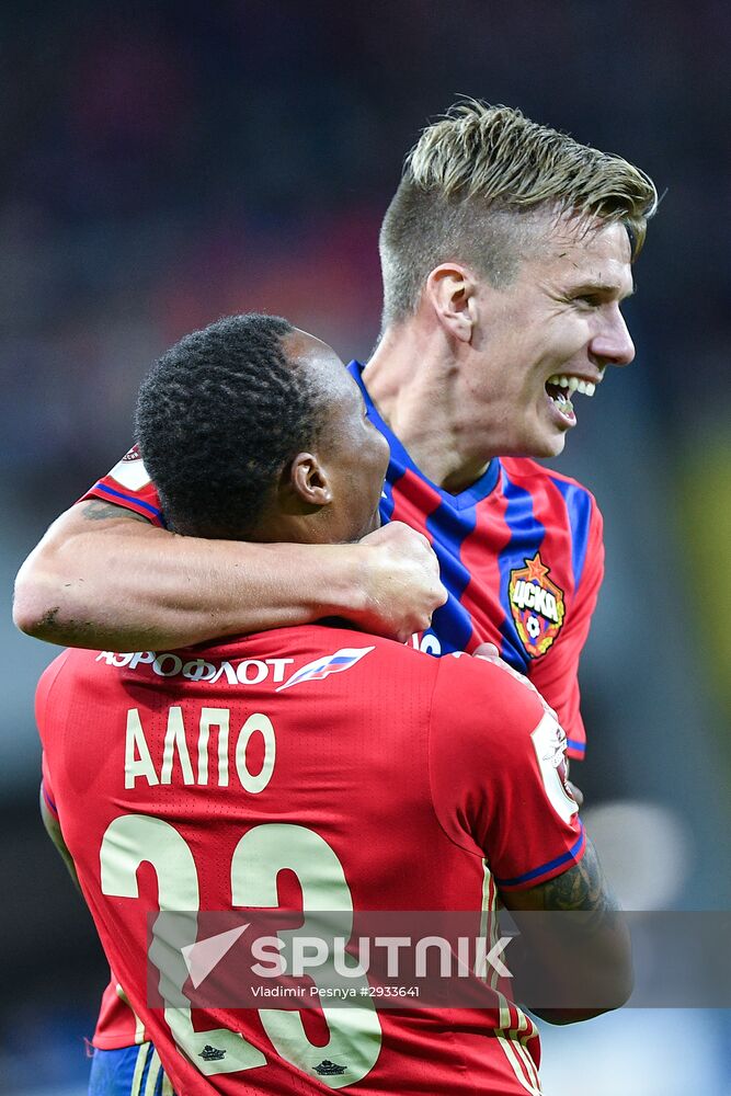 Russian Football Premier League. CSKA vs. Terek