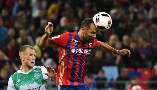 Russian Football Premier League. CSKA vs. Terek