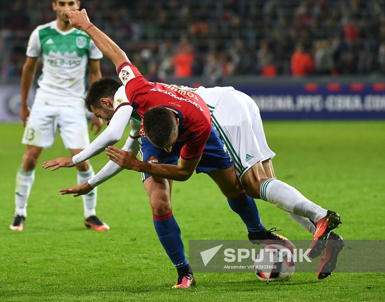 Russian Football Premier League. CSKA vs. Terek