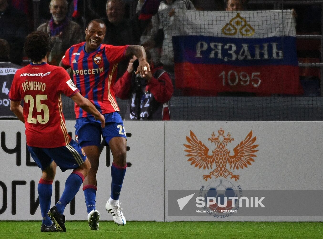 Russian Football Premier League. CSKA vs. Terek
