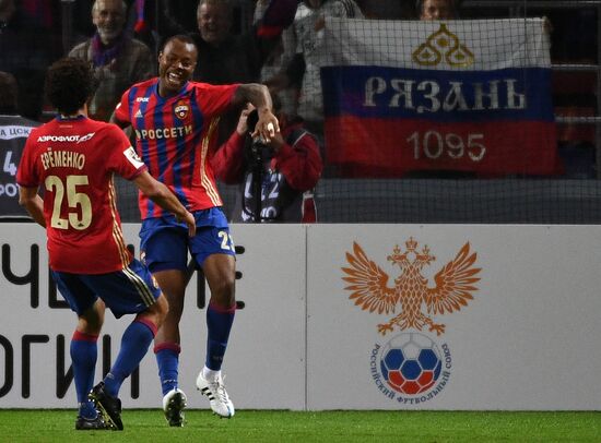 Russian Football Premier League. CSKA vs. Terek