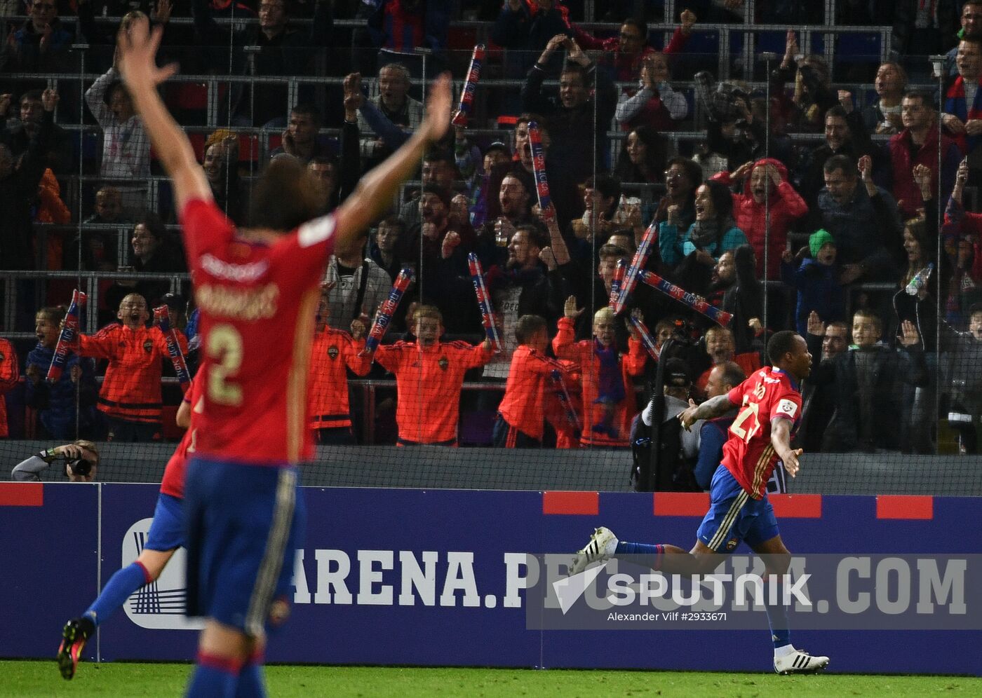 Russian Football Premier League. CSKA vs. Terek