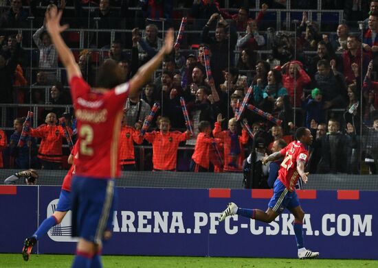 Russian Football Premier League. CSKA vs. Terek