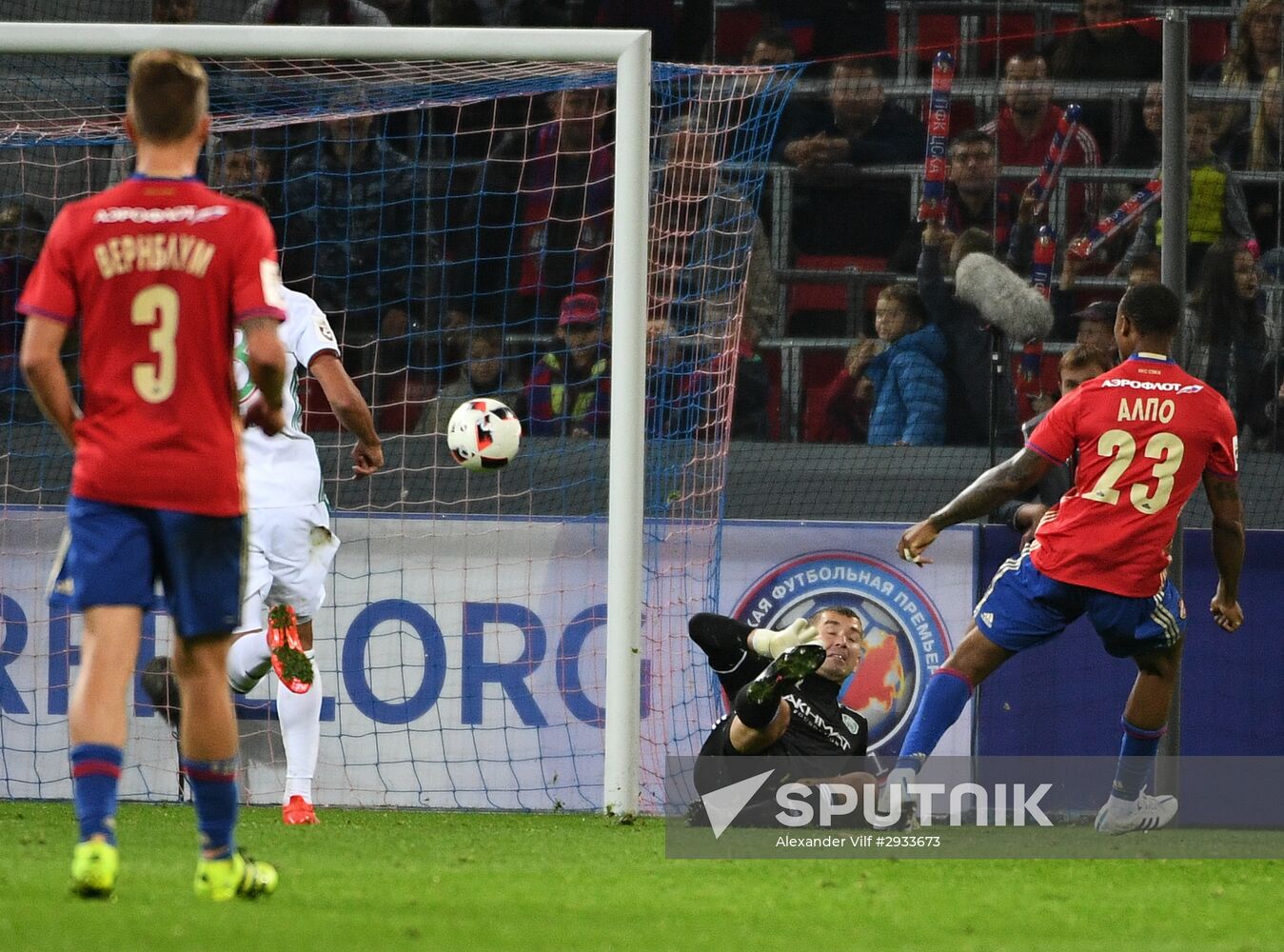 Russian Football Premier League. CSKA vs. Terek
