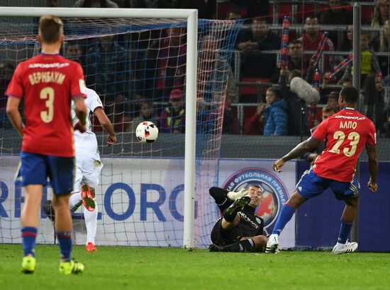 Russian Football Premier League. CSKA vs. Terek