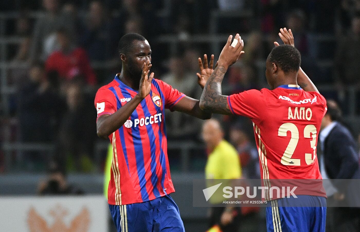 Russian Football Premier League. CSKA vs. Terek
