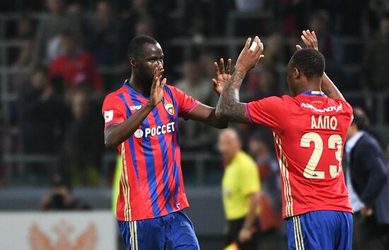 Russian Football Premier League. CSKA vs. Terek