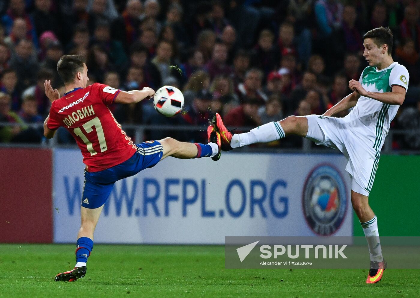 Russian Football Premier League. CSKA vs. Terek