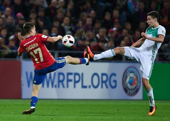 Russian Football Premier League. CSKA vs. Terek