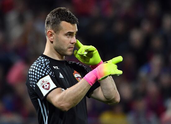 Football. Russian Premier League. CSKA vs. Terek