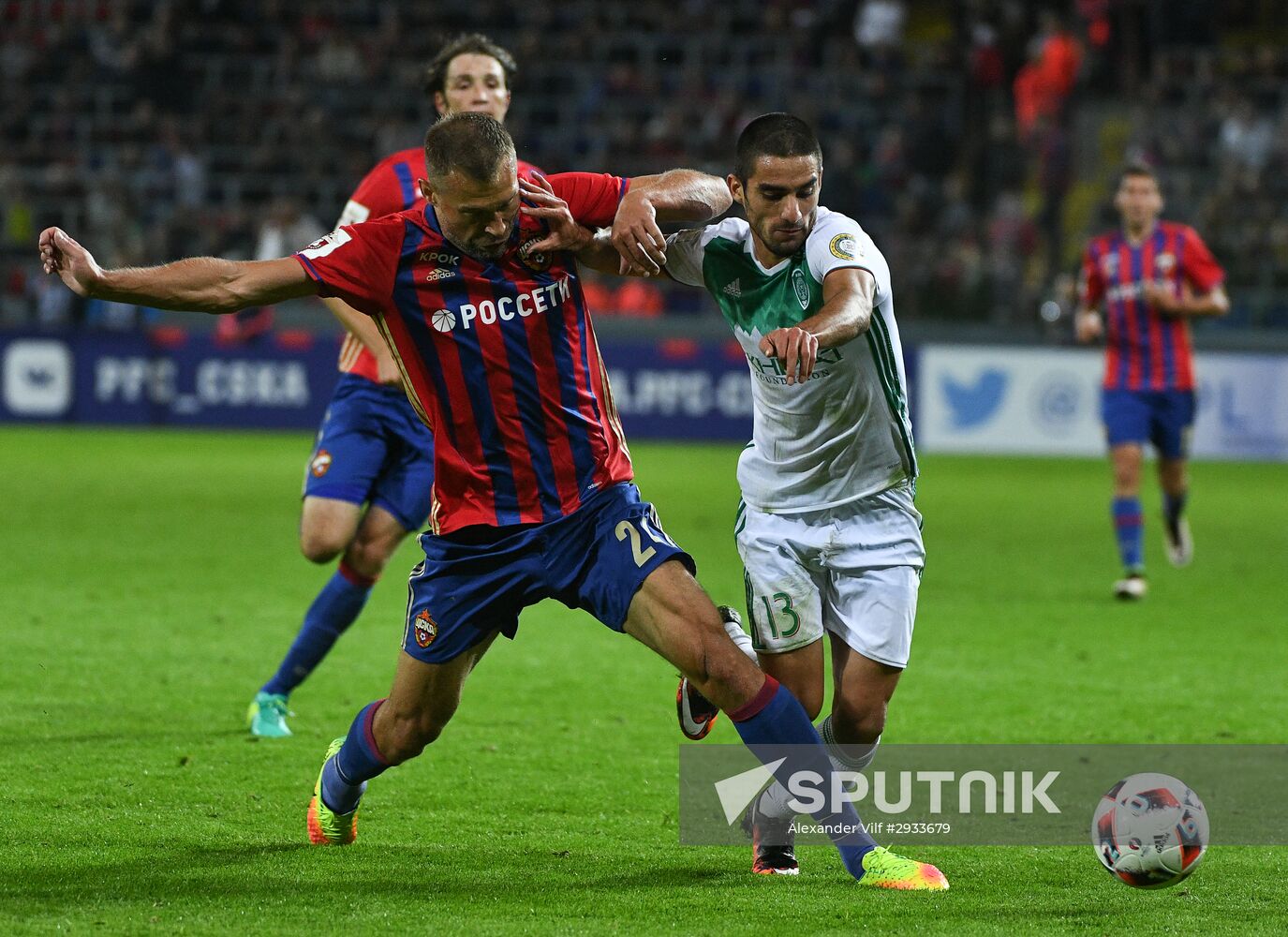 Russian Football Premier League. CSKA vs. Terek