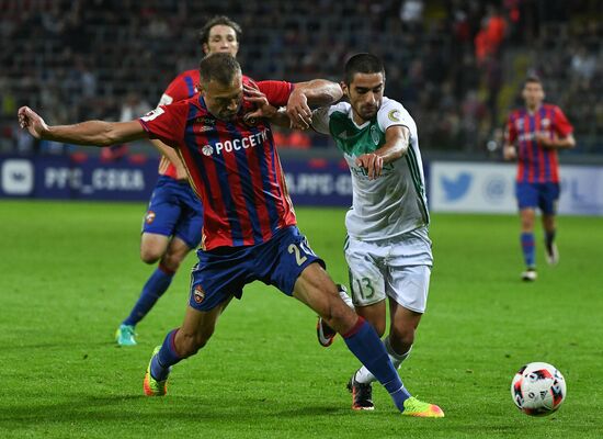 Russian Football Premier League. CSKA vs. Terek
