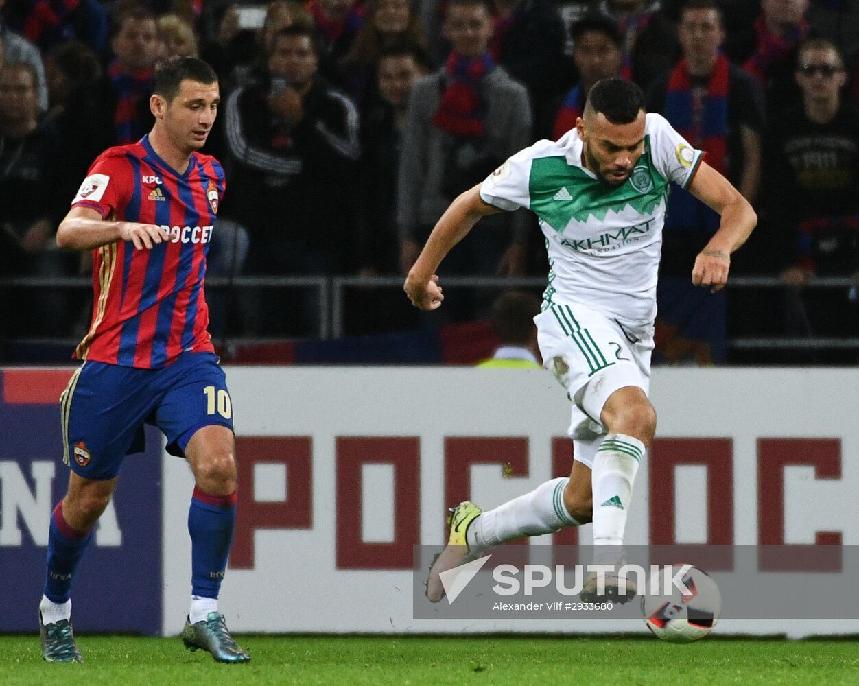 Russian Football Premier League. CSKA vs. Terek
