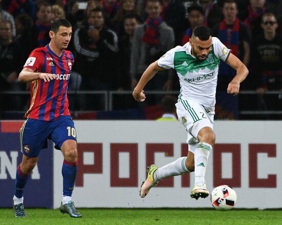Russian Football Premier League. CSKA vs. Terek