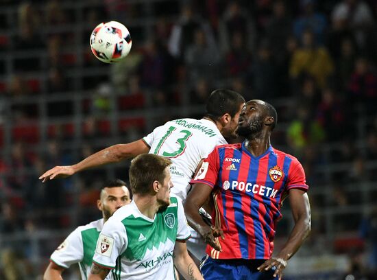 Russian Football Premier League. CSKA vs. Terek