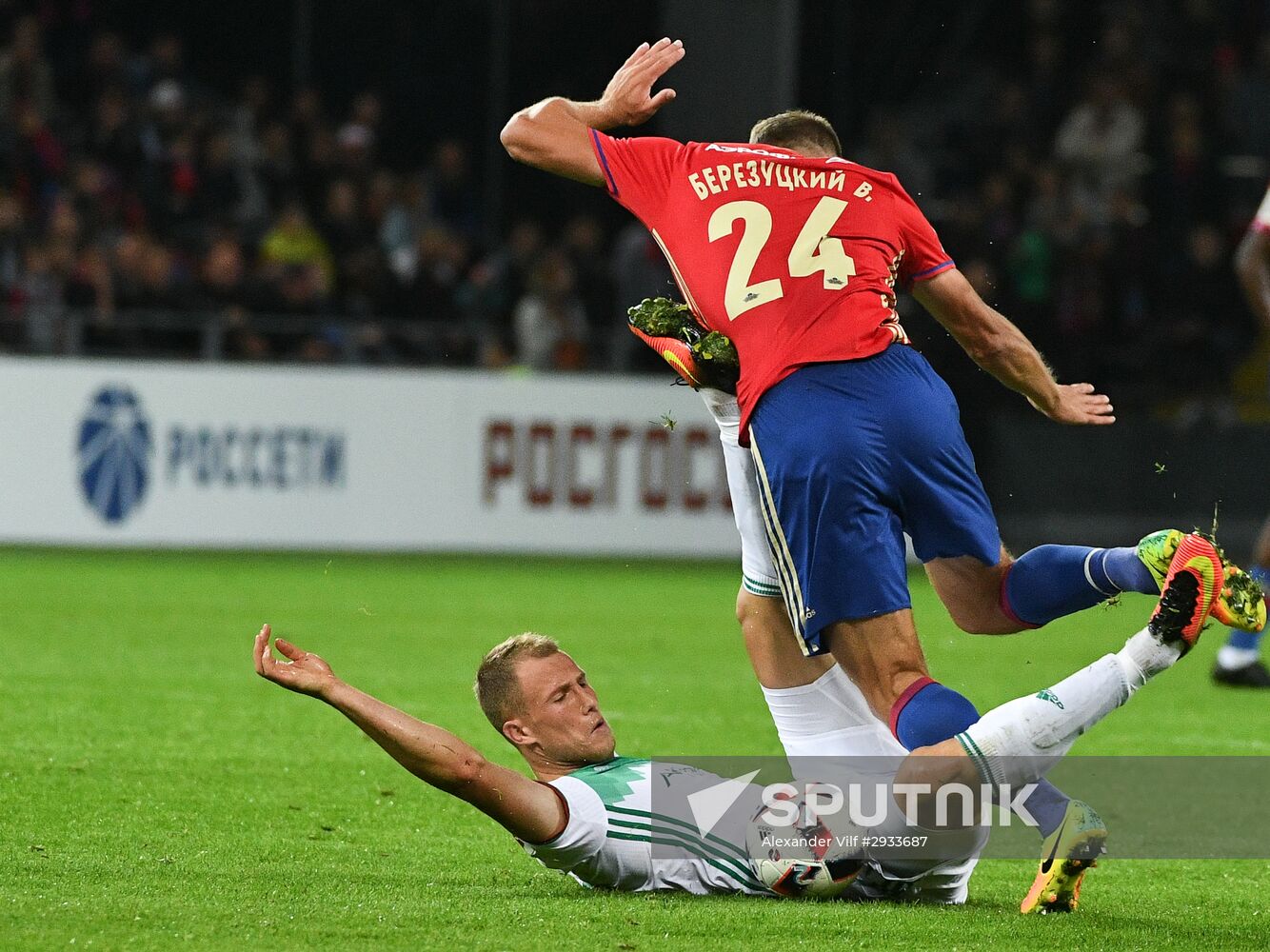 Russian Football Premier League. CSKA vs. Terek