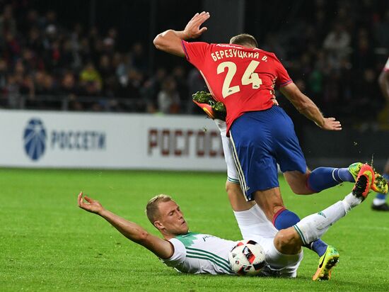 Russian Football Premier League. CSKA vs. Terek