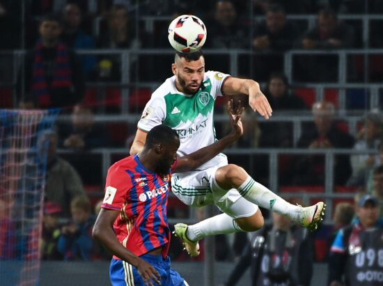 Russian Football Premier League. CSKA vs. Terek