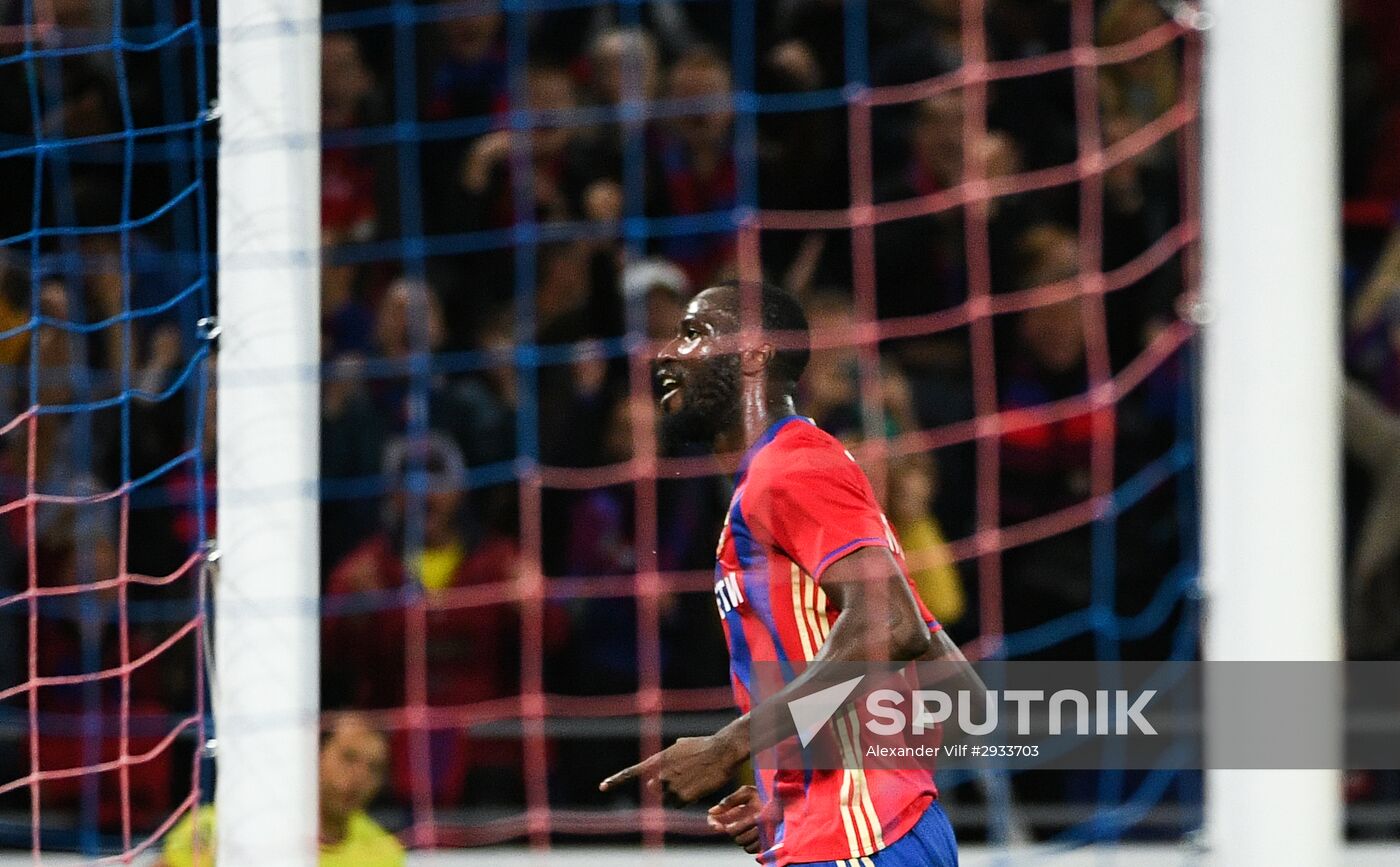 Russian Football Premier League. CSKA vs. Terek