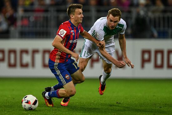 Russian Football Premier League. CSKA vs. Terek
