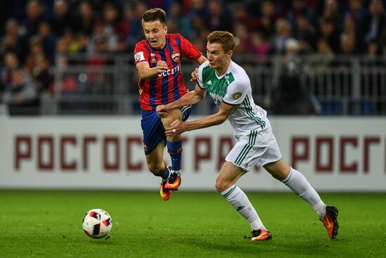 Russian Football Premier League. CSKA vs. Terek