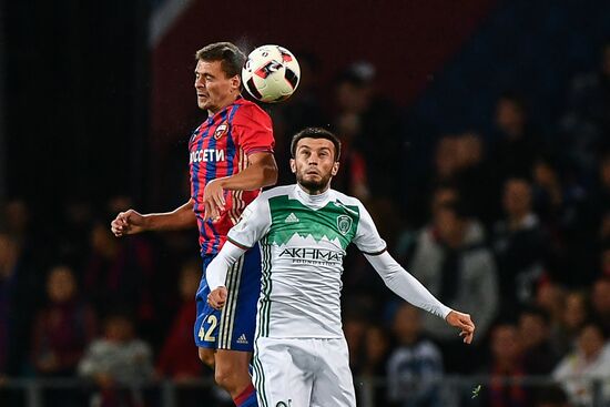 Russian Football Premier League. CSKA vs. Terek