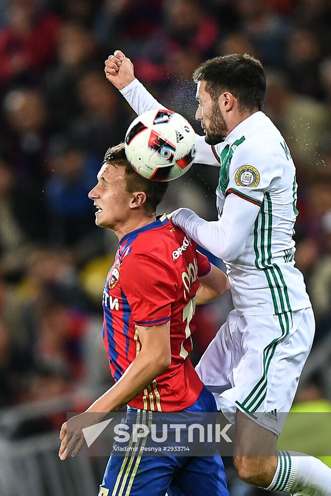 Russian Football Premier League. CSKA vs. Terek