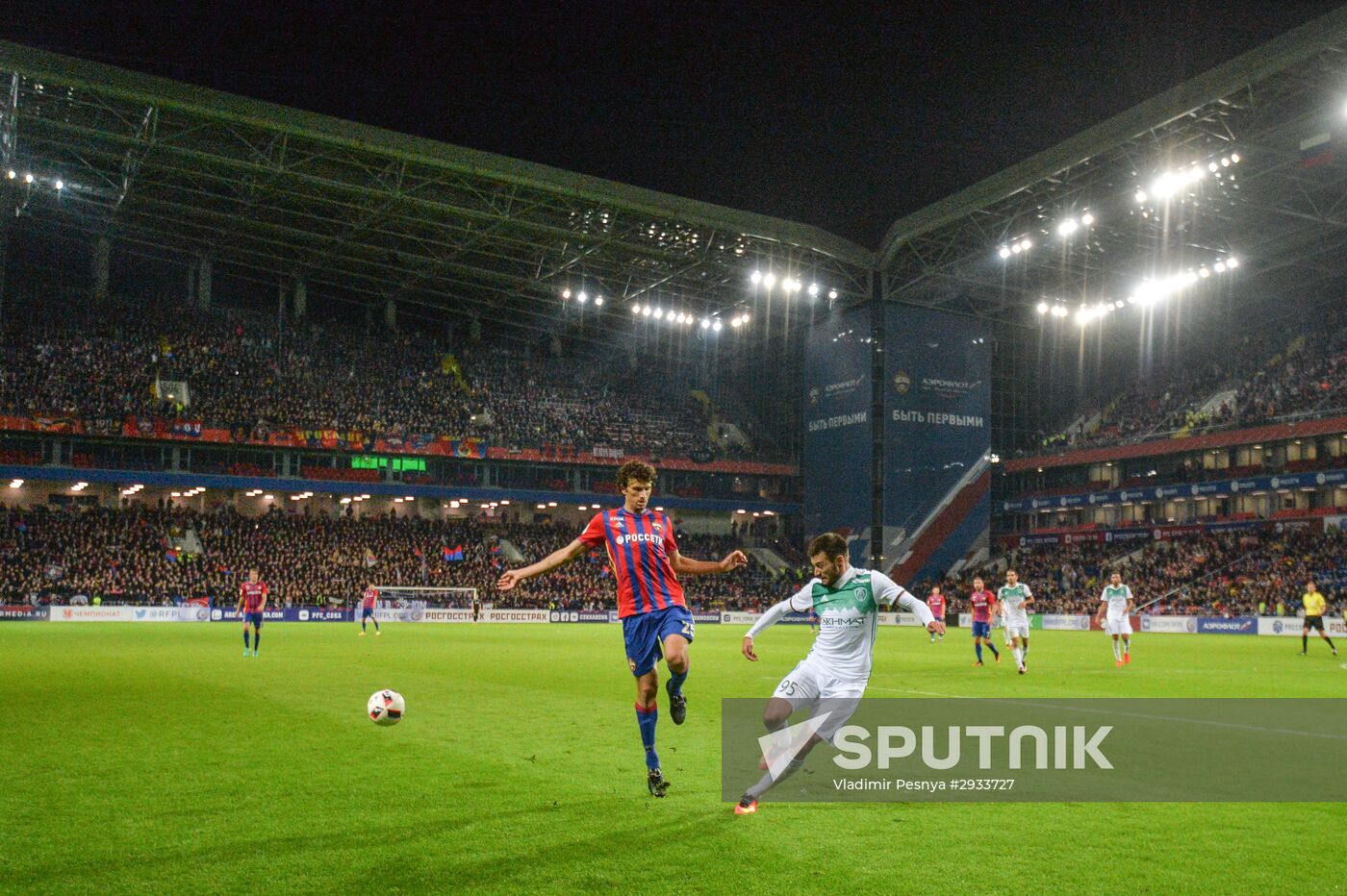 Russian Football Premier League. CSKA vs. Terek