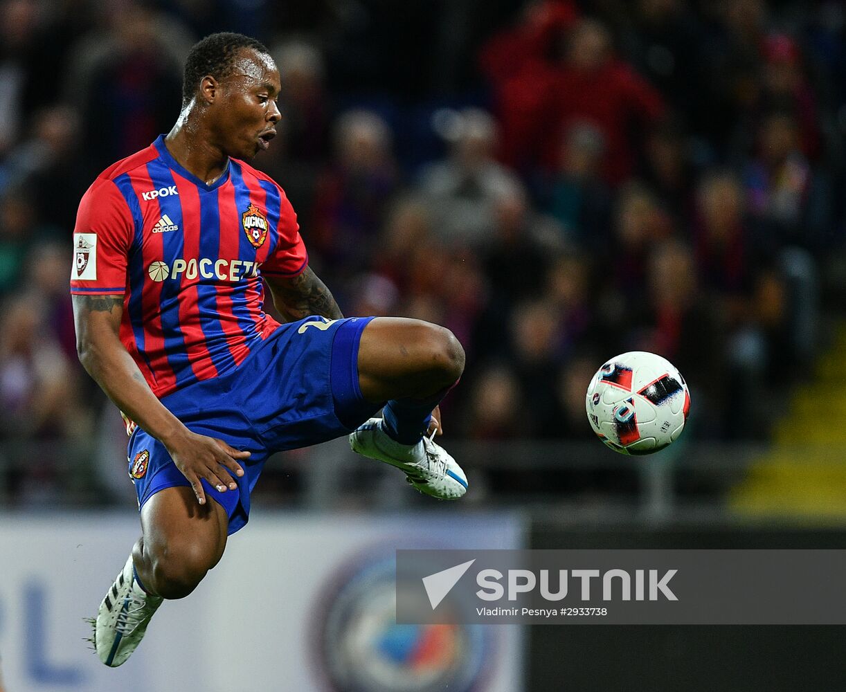 Russian Football Premier League. CSKA vs. Terek