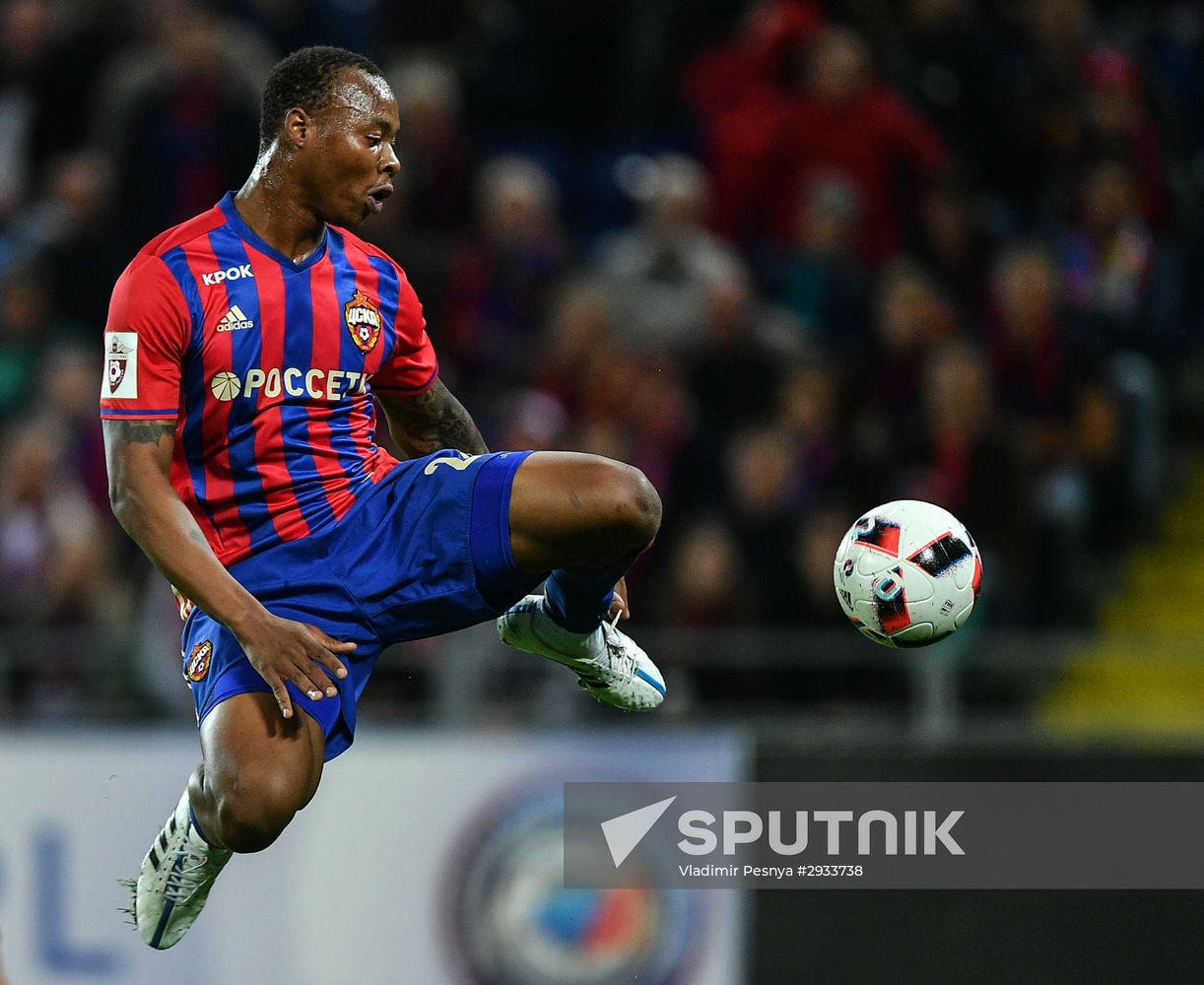 Russian Football Premier League. CSKA vs. Terek