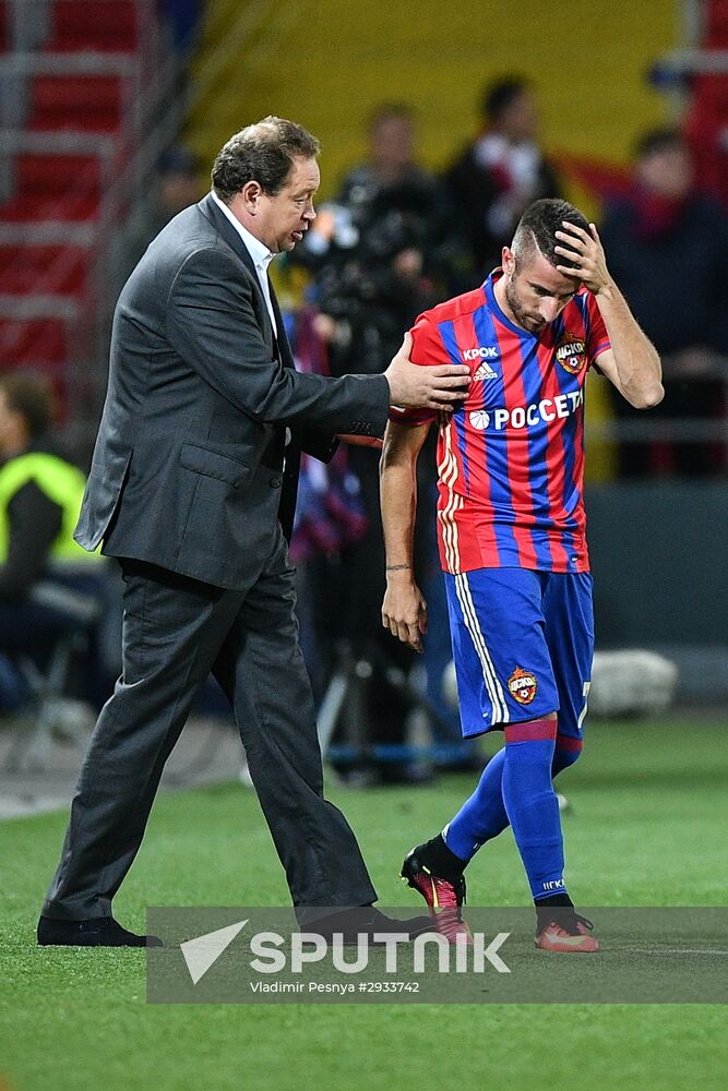 Russian Football Premier League. CSKA vs. Terek