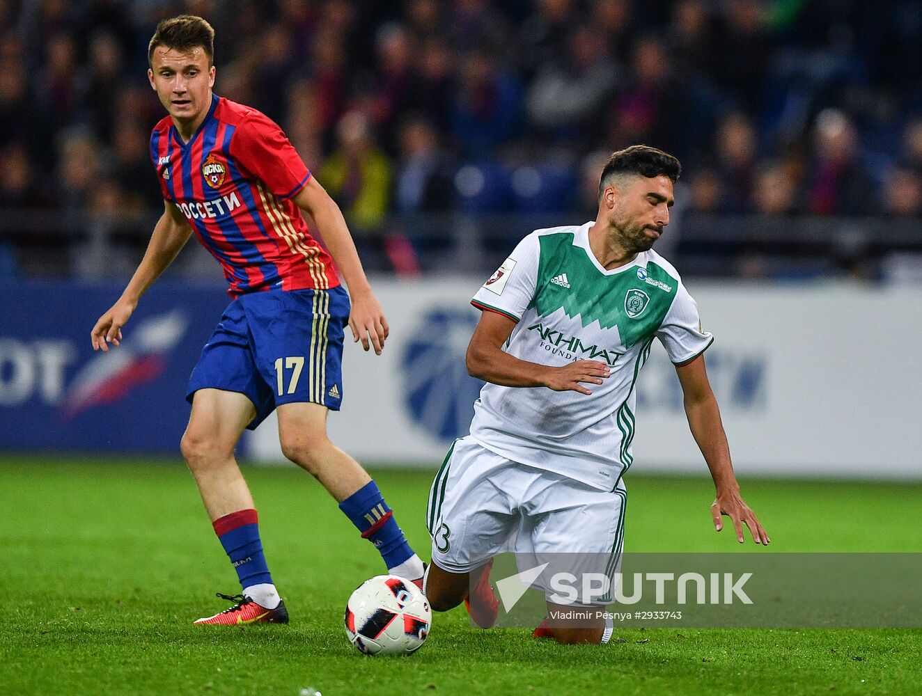 Russian Football Premier League. CSKA vs. Terek