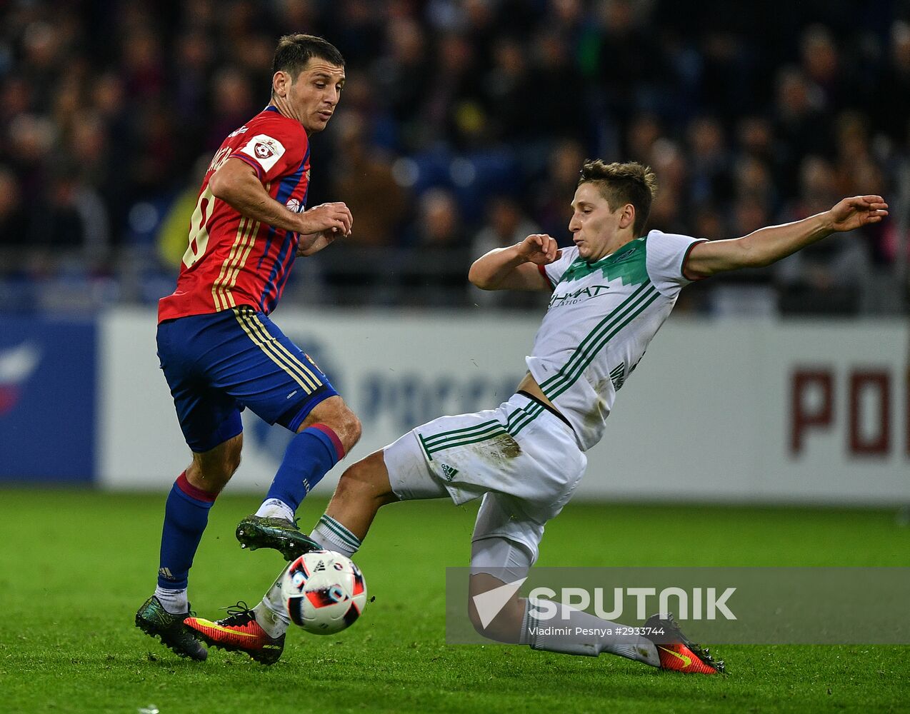 Russian Football Premier League. CSKA vs. Terek