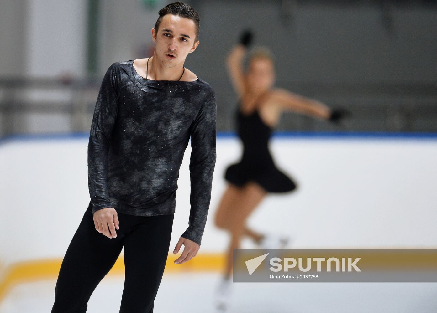 Figure skating. Tests of Russian national team. Day One