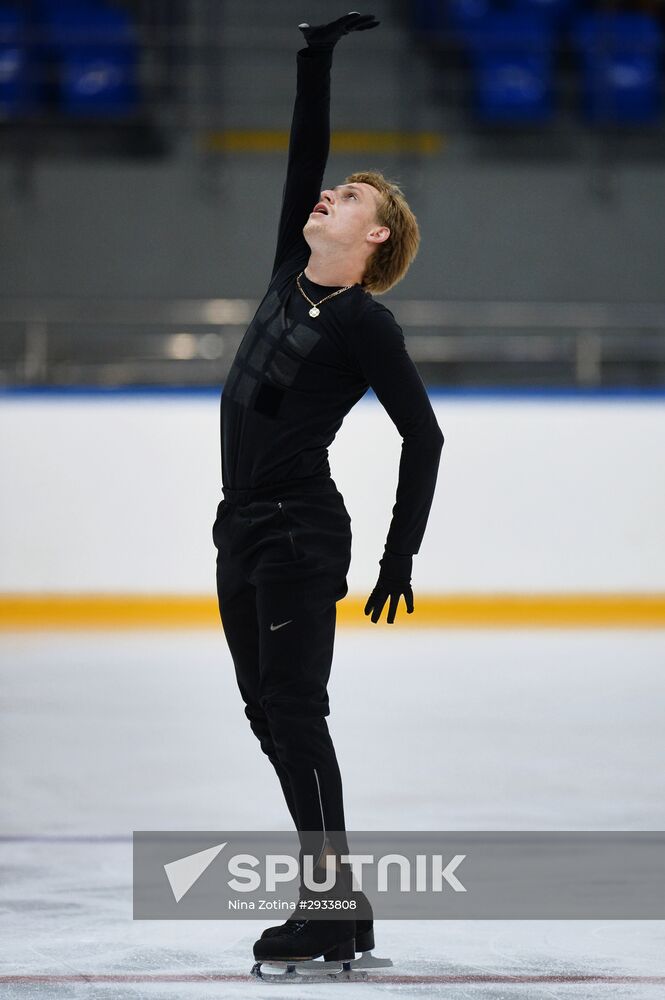 Figure skating. Tests of Russian national team. Day One