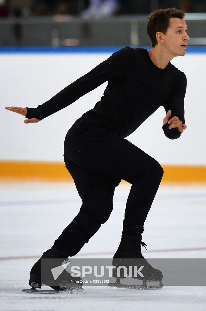 Figure skating. Tests of Russian national team. Day One