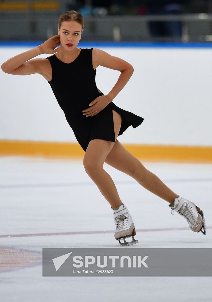 Figure skating. Tests of Russian national team. Day One