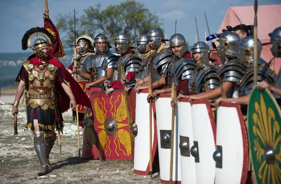 Crimean military historical festival