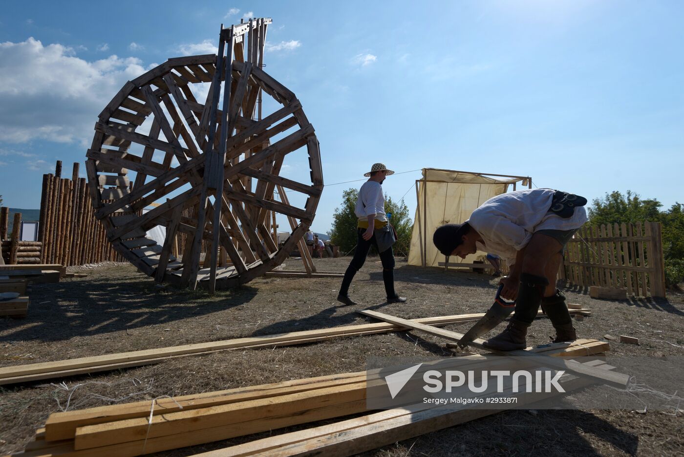 Crimean military historical festival