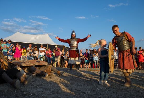 Crimean military historical festival