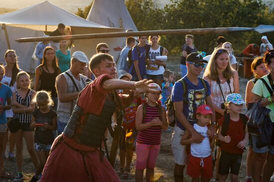 Crimean military historical festival