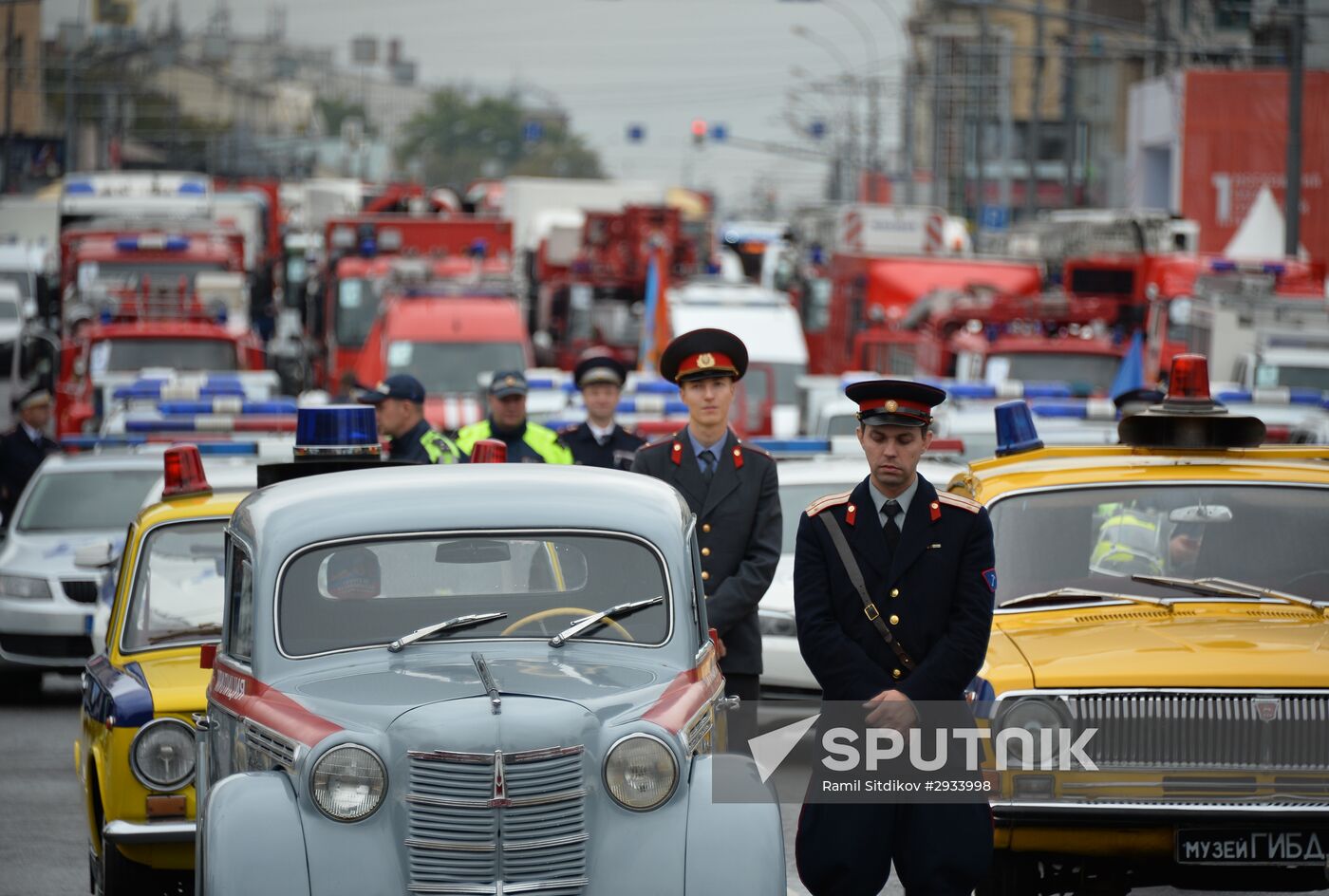 First Moscow parade of municipal vehicles