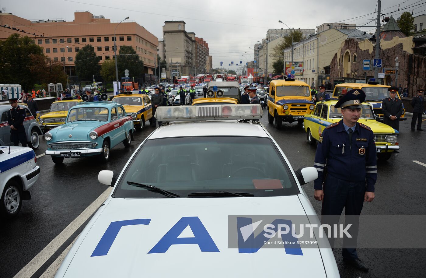 First Moscow parade of municipal vehicles