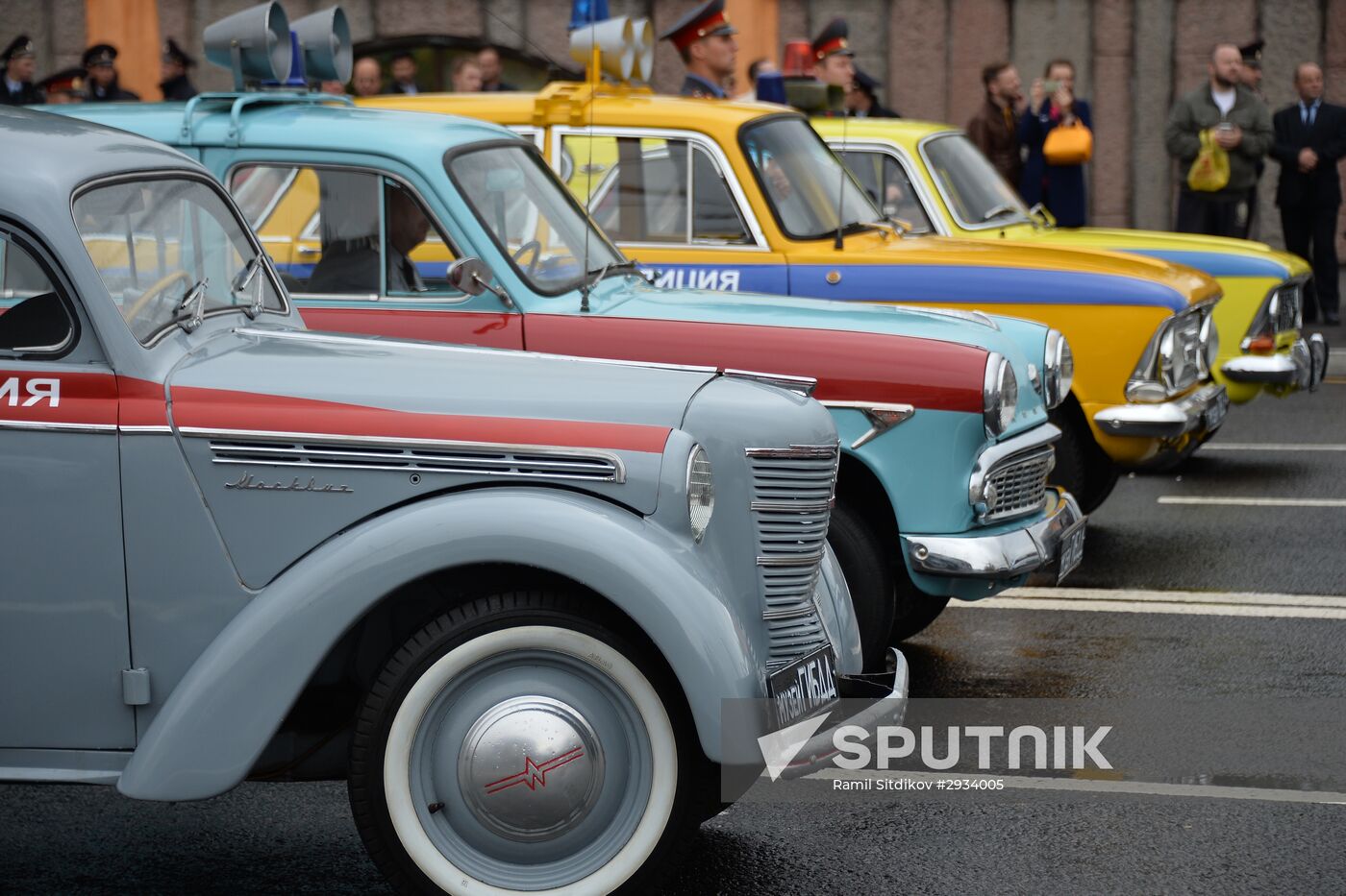 First Moscow parade of municipal vehicles