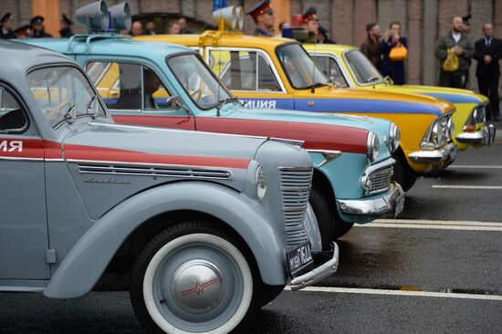 First Moscow parade of municipal vehicles