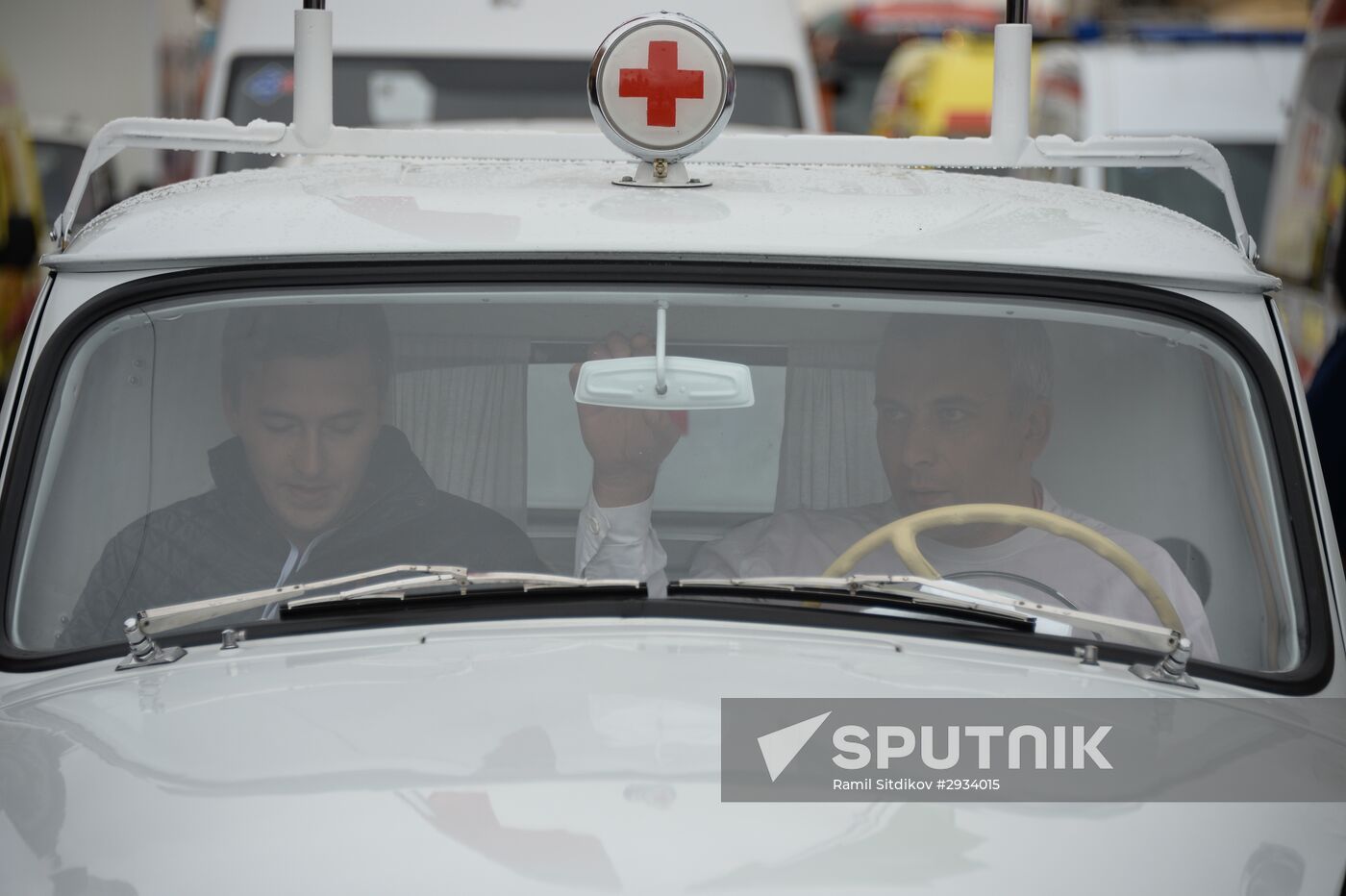 First Moscow parade of municipal vehicles