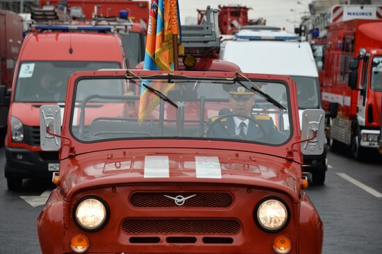 First Moscow parade of municipal vehicles