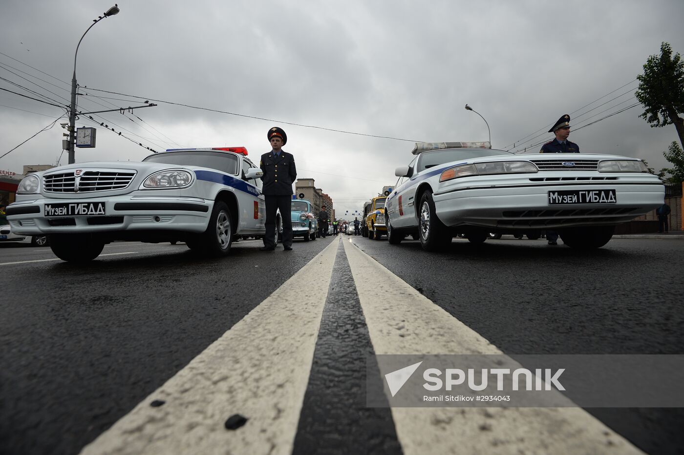 First Moscow parade of municipal vehicles